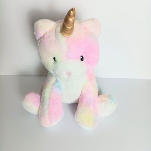 FAO Schwarz Glow Brights Llamacorn Unicorn Soft Plush LED Toy